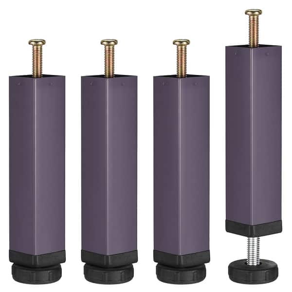 4pcs Adjustable Height Bed Frame Support Legs Bed Bath & Beyond