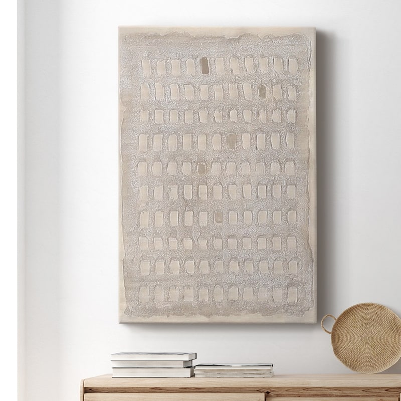 Pearl Punch Card I Premium Gallery Wrapped Canvas - Ready to Hang