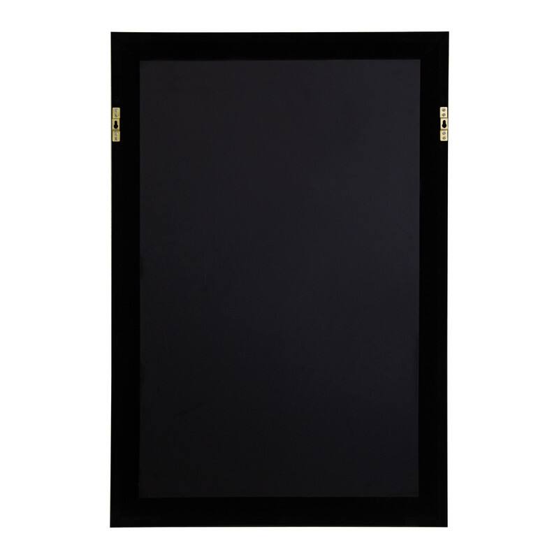 'Acadia' 24"W x 36"H Paper Collage Art with PS frame - Multi-Color