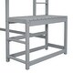 preview thumbnail 37 of 38, Twin Size High Loft Bed with Ladder