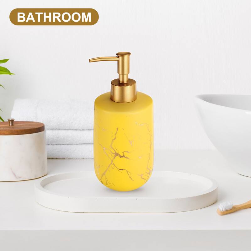 1Pcs 12.5 Oz Soap Dispenser Hand Dish Soap Dispenser for Kitchen Matte