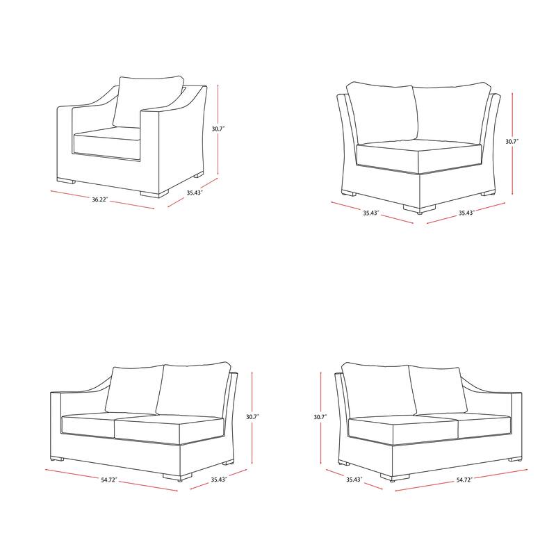 Cameron 9-piece Seating Sectional