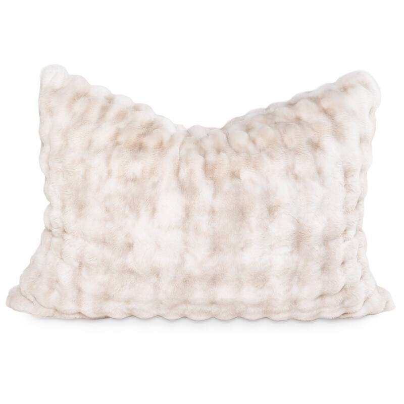 Raven-Symoné Home Pillow Saxx Jr Crash Puff, Giant Floor Pillow & Synthetic Fur Bean Bag Lounger