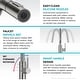 preview thumbnail 10 of 22, Kraus Oletto 1-Handle 2-Function Pulldown Kitchen Faucet