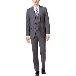 klein calvin 39w slim tall suit button mens