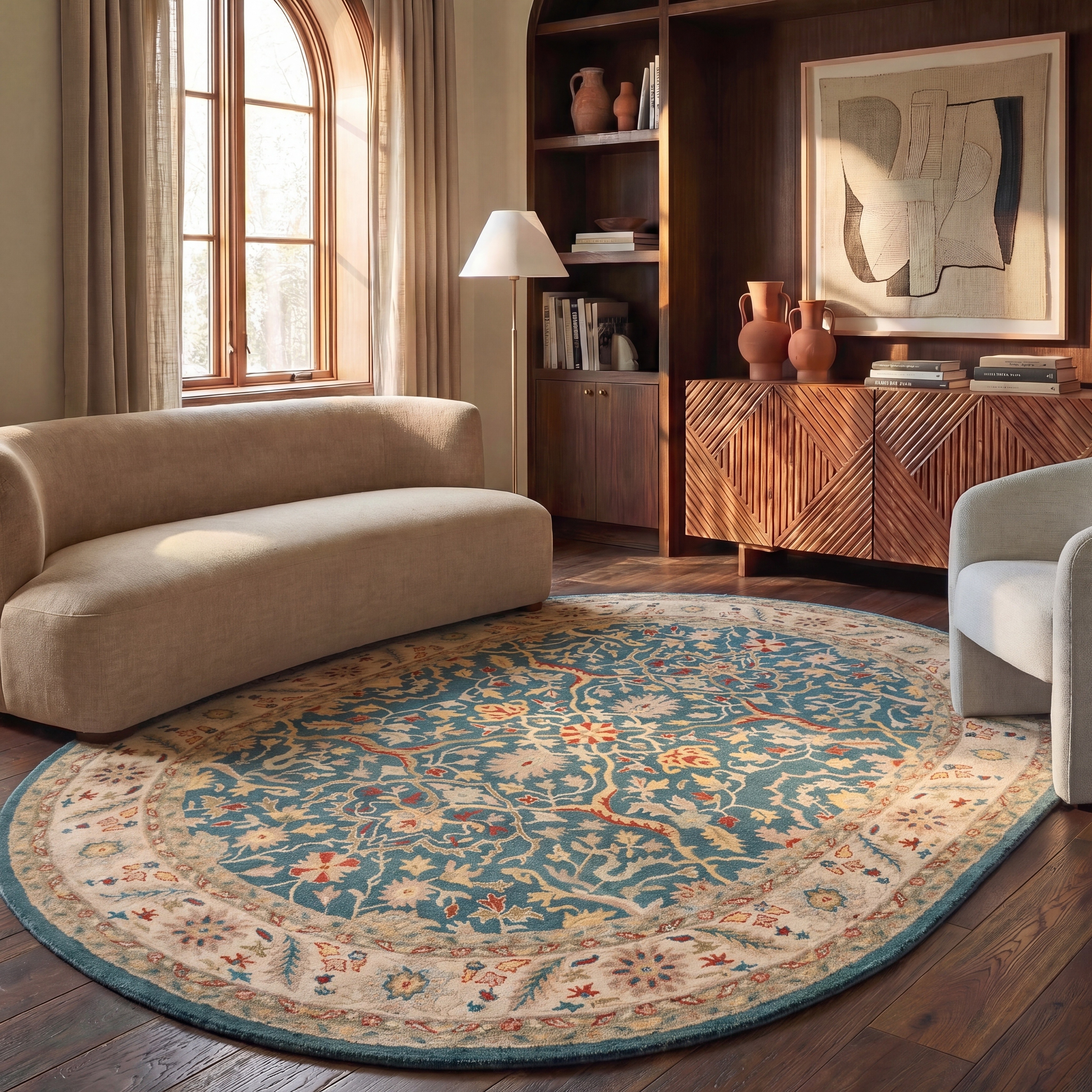 SAFAVIEH Handmade Antiquity Loana Traditional Oriental Wool Rug