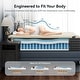 preview thumbnail 10 of 13, SweDrea 14 in. Luxurious Double-Sided Hybrid Mattress – Medium/Firm with CertiPUR-US, SGS and OEKO-TEX