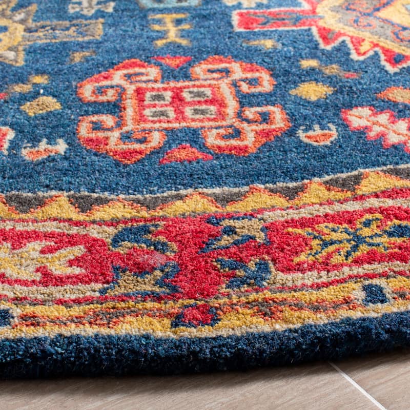 SAFAVIEH Handmade Heritage Charleston Traditional Oriental Wool Rug
