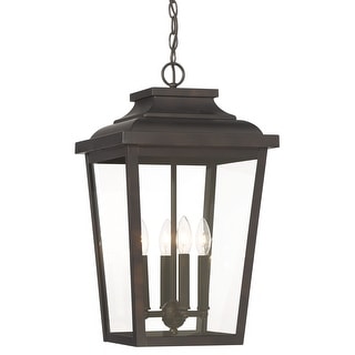 The Great Outdoors 72175-C Irvington Manor 4 Light 13" Wide Outdoor