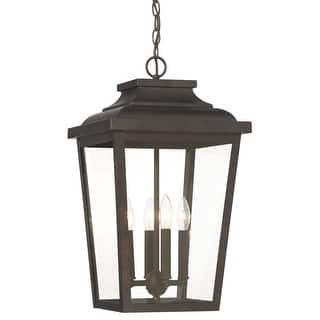 The Great Outdoors 72175-C Irvington Manor 4 Light 13" Wide Outdoor