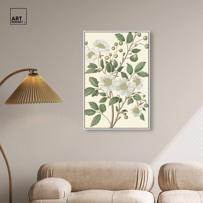 White Cherokee IV Canvas by Art Remedy
