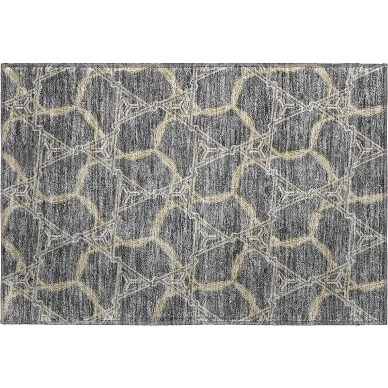 Premium Washable Super Soft Modern Tangle Mayfield Rug