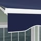 preview thumbnail 15 of 32, Outsunny 10' x 8' Electric Awning, Retractable Awning, UV Protection Sun Shade Shelter with Remote Controller