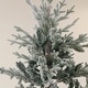 preview thumbnail 8 of 21, HOMCOM 6ft Nordic Pine Artificial Christmas Tree with 795 Snow Flocked Tips, Foldable Metal Stand, Easy Assembly