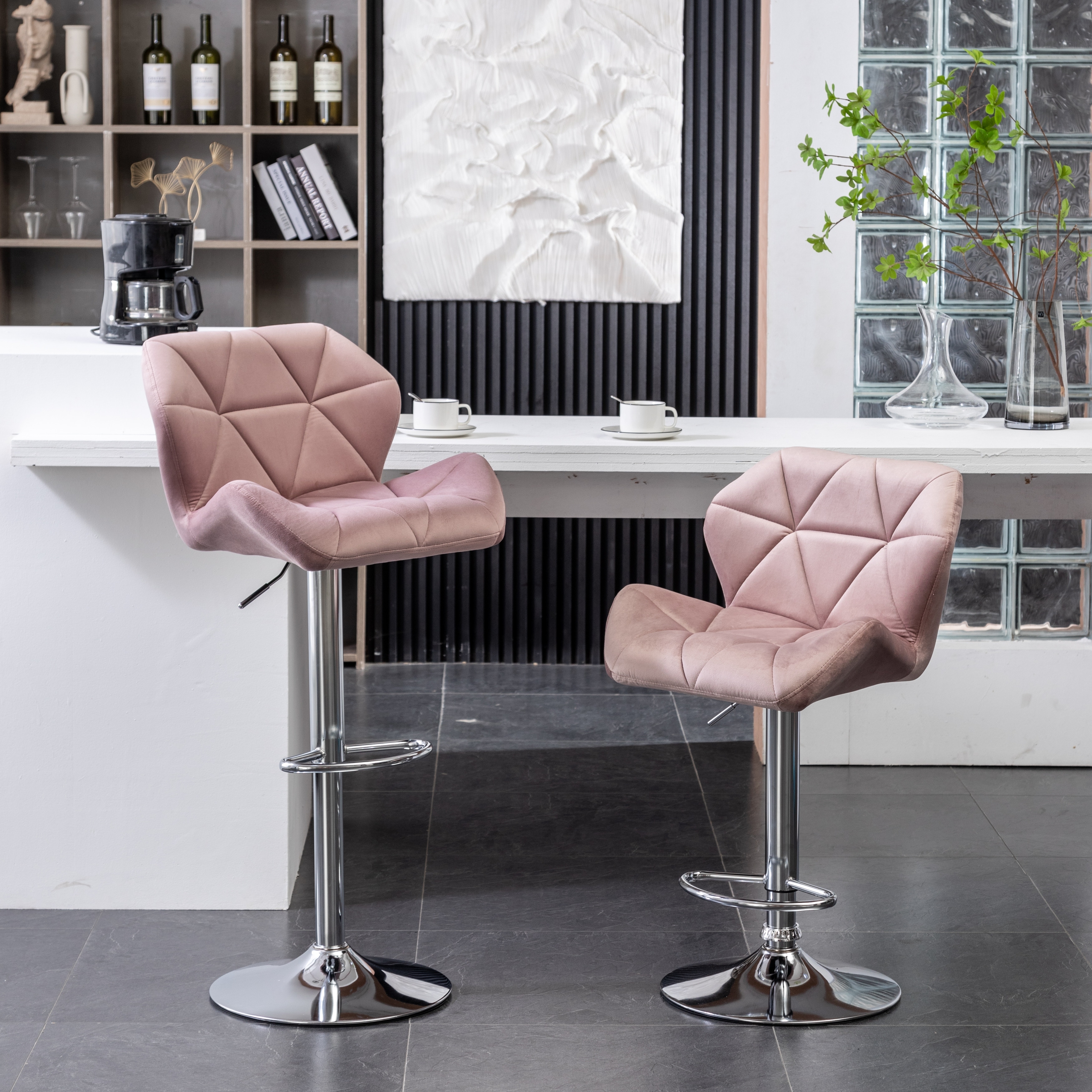 Roundhill adjustable swivel hotsell barstool