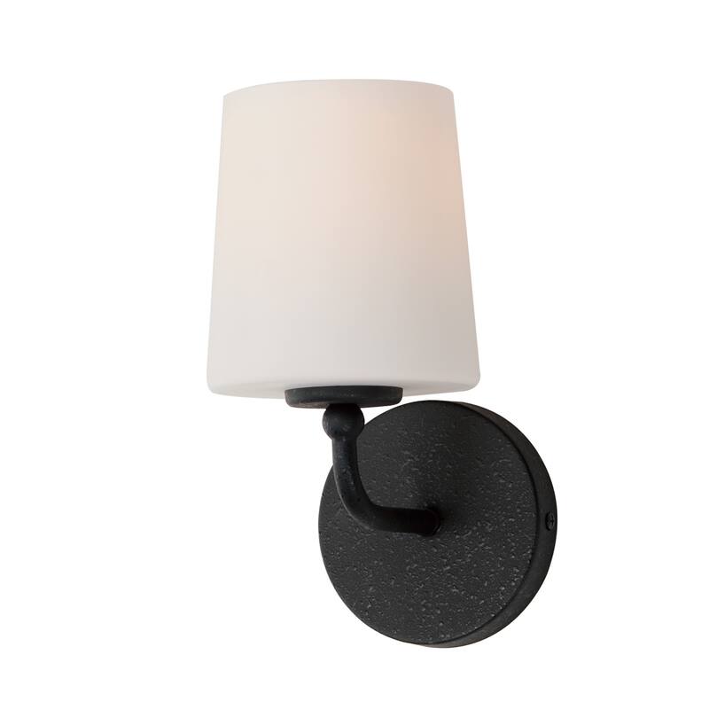 Maxim 12091SW Bristol 10" Tall Bathroom Sconce with Frosted Glass