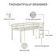 preview thumbnail 7 of 11, Avenue Greene Nyro Twin Wooden Loft Bed