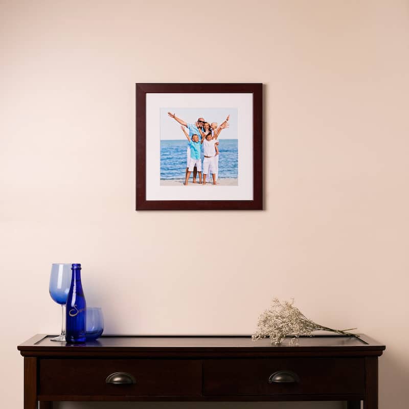 ArtToFrames Maddo Modern 9x27 Inch Picture Frame, 1.25 Inch MDF Poster Frame Available in Multiple Colors (FRBW72079-9x27)