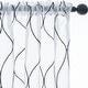 preview thumbnail 40 of 53, Deconovo Rod Pocket Pattern Sheer Curtains for Living Room Pair (2 Panels)