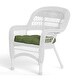 preview thumbnail 13 of 41, Portside Coastal White Outdoor Wicker Dining Set (5-Piece)