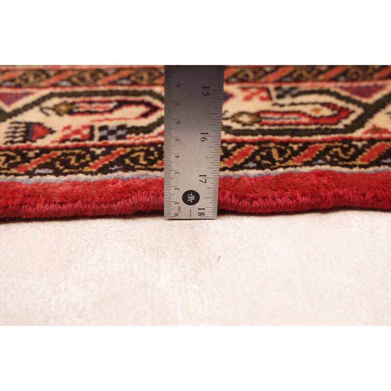 ECARPETGALLERY Hand-knotted Anadol Red Wool Rug - 3'5 x 5'10