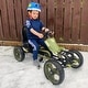 preview thumbnail 7 of 6, Pedal Go-Kart for Boys and Girls with Adjustable Seat, Handbrake, Ages 3-6