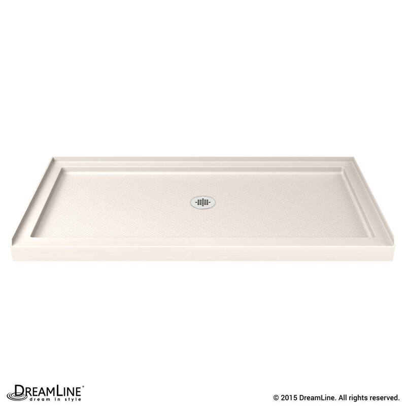 DreamLine Infinity-Z 30 in. D x 60 in. W x 74 3/4 in. H Sliding Shower Door and Shower Base Kit
