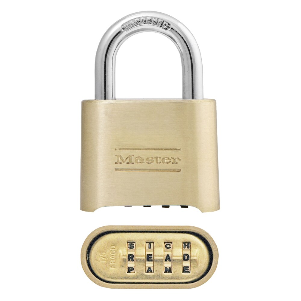 Shop Master Lock 175dwd 4 Digit Set Your Own Word Combination