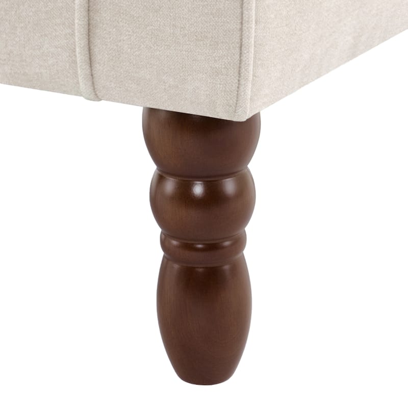 Button-Tufted Accent Club Chair Wingback Armchair Set of 2