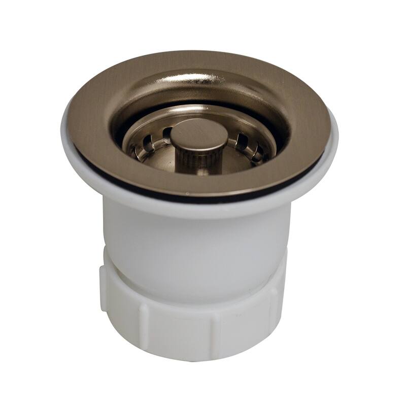 Whitehaus Collection 2" Basket Strainer - Pewter