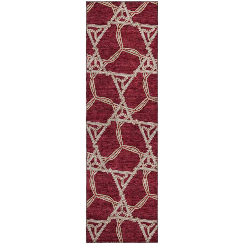 Premium Washable Super Soft Modern Tangle Mayfield Rug