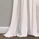 preview thumbnail 121 of 152, Lush Decor Linen Button Single Panel Window Curtain