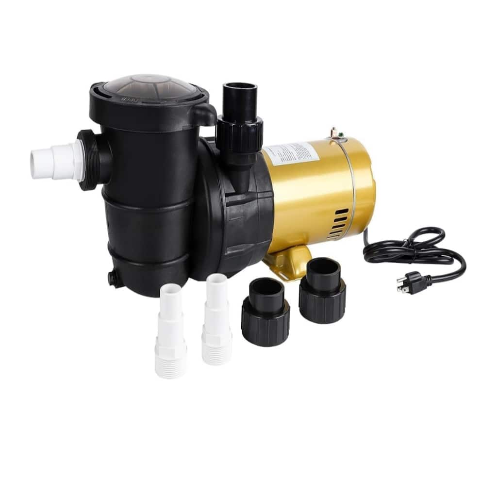 2HP Self-Priming Inground Pool Pump 8896GPH High Flow with Strainer Basket