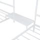 preview thumbnail 10 of 18, Twin Size Metal House Beds with Built-in Table
