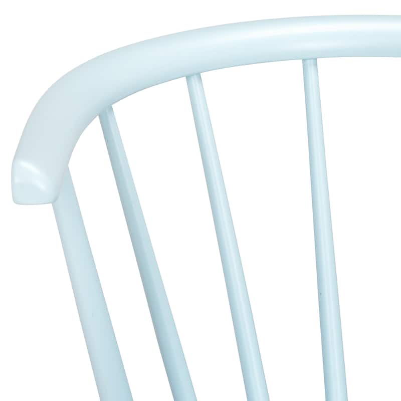 SAFAVIEH Home Blanchard 18-inch Curved Spindle Side Chair [SET of 2] - 21"W x 21"D x 30"H