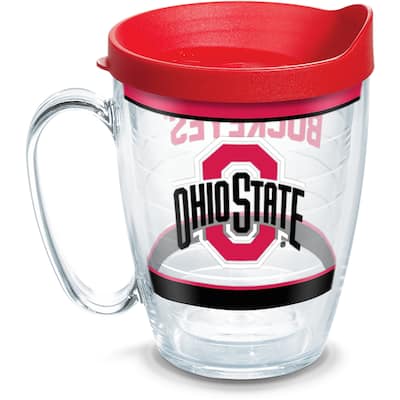 Tervis Ohio State University Buckeyes Tradition Made in USA Double Walled Insulated Travel Tumbler, Classic - 16oz Mug