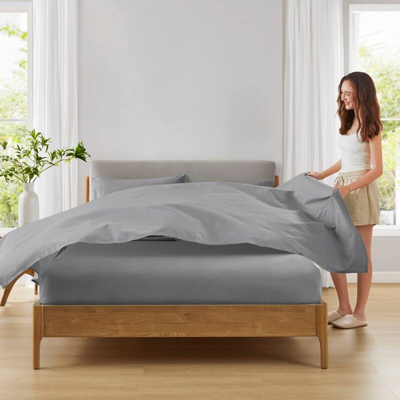 Chelsea Square Cotton 144TC 100% Cotton Solid Sheet Set