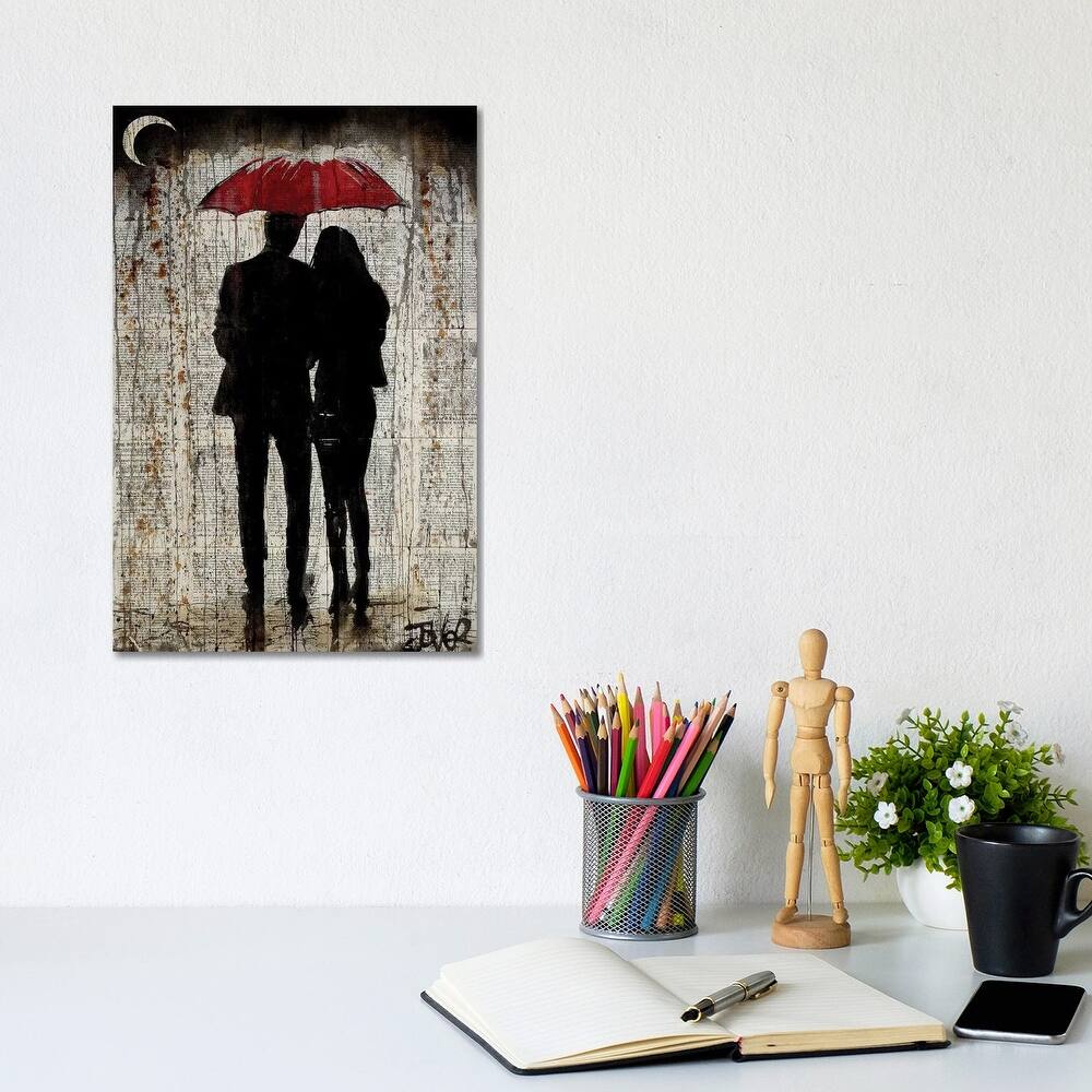 iCanvas "Some Rainy Day" by Loui Jover Canvas Print