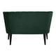 preview thumbnail 7 of 47, Becca Performance Fabric Channel Tufted Settee by Jennifer Taylor Home