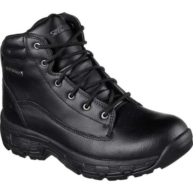 Shop Skechers Men&#39;s Relaxed Fit Morson Sinatro Hiking Boot Black - On Sale - Free Shipping Today ...