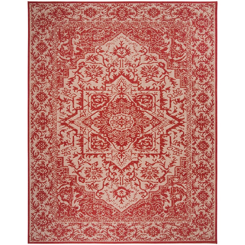 SAFAVIEH Linden Karol Indoor/ Outdoor Waterproof Patio Backyard Rug