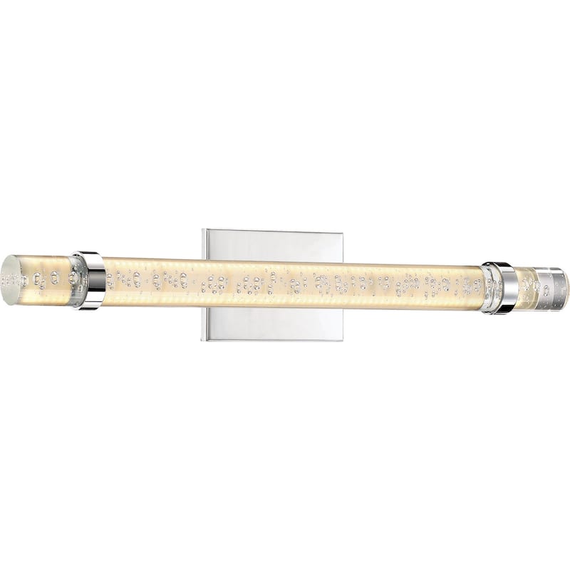 Bracer 4-Light LED Bathroom Vanity Light in Polished Chrome