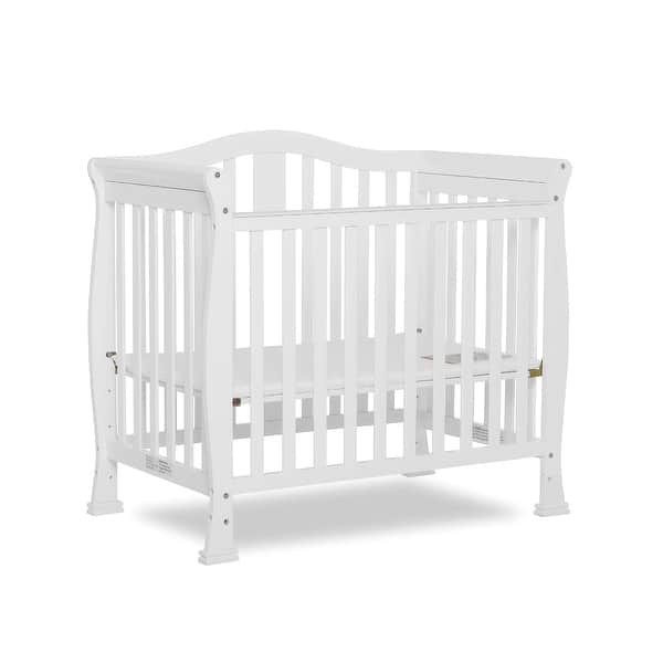 slide 2 of 6, Dream On Me Naples 4-in-1 Convertible Mini Crib White