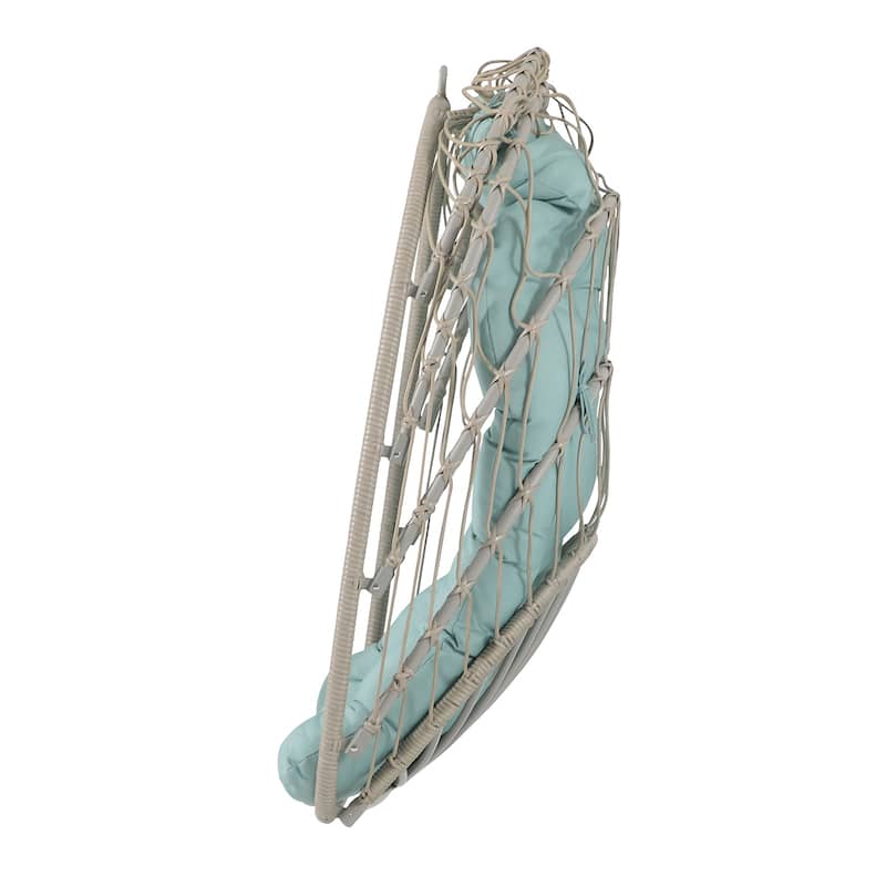 Outdoor/Indoor Wicker Hanging Chair (No Stand)