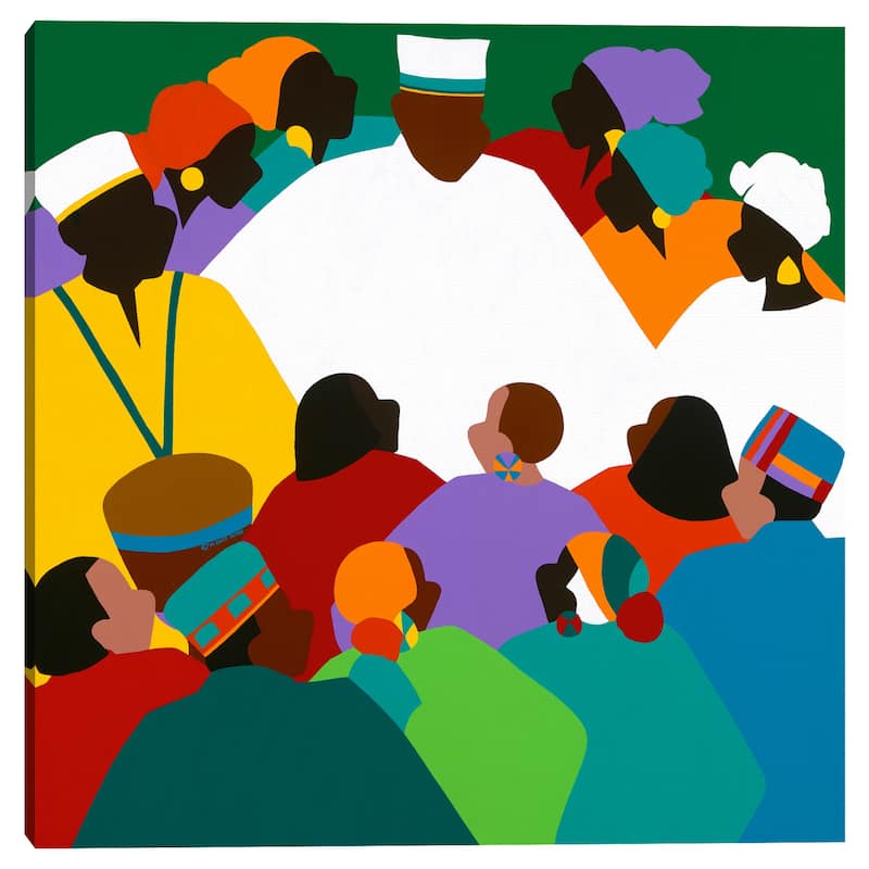 Africa Year of Return by Synthia SAINT JAMES Canvas Art Print