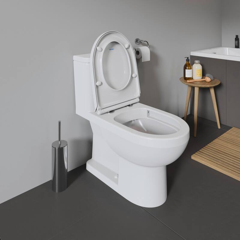 Duravit DuraStyle Basic 1.28 GPF One Piece Elongated Chair Height