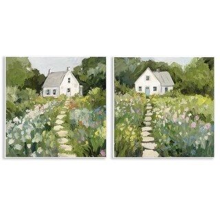 Stupell Cottage Upon a Hill Wall Plaque Art Design By Victoria Barnes ...