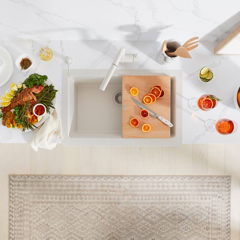 Blanco 11.75-in x 17.88-in 1-in Cutting Board, in Wood - 11 x 15.13