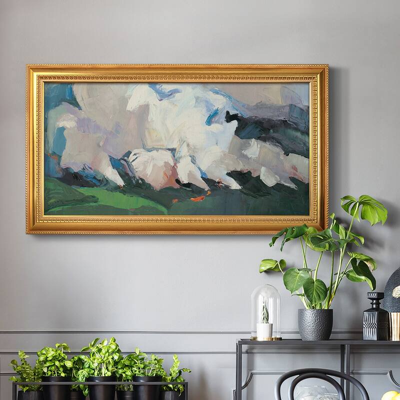 Meadow Valley Fire Premium Framed Canvas- Ready to Hang