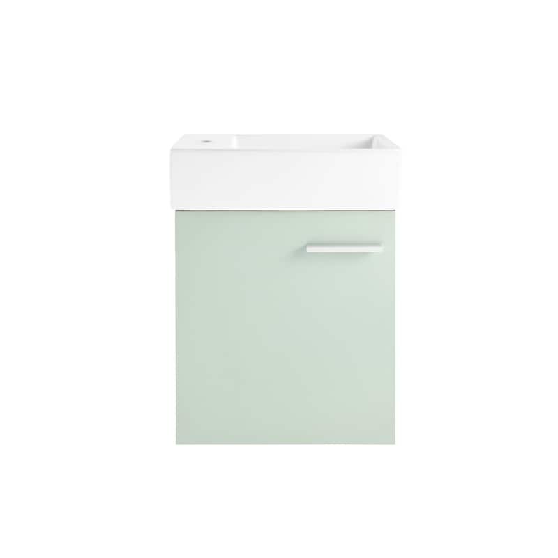 Swiss Madison Colmer 18" Single, One Cabinet, Bathroom Vanity